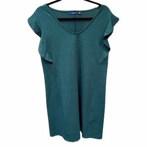 Apt. 9 Teal Textured Dress